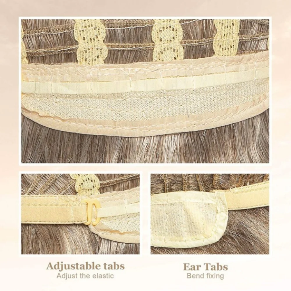 Blooming Hair layered Bang Wig